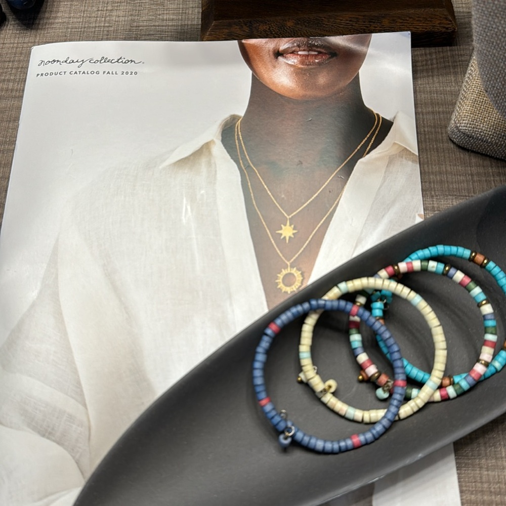 Noonday collection Primavera bracelets set of 4